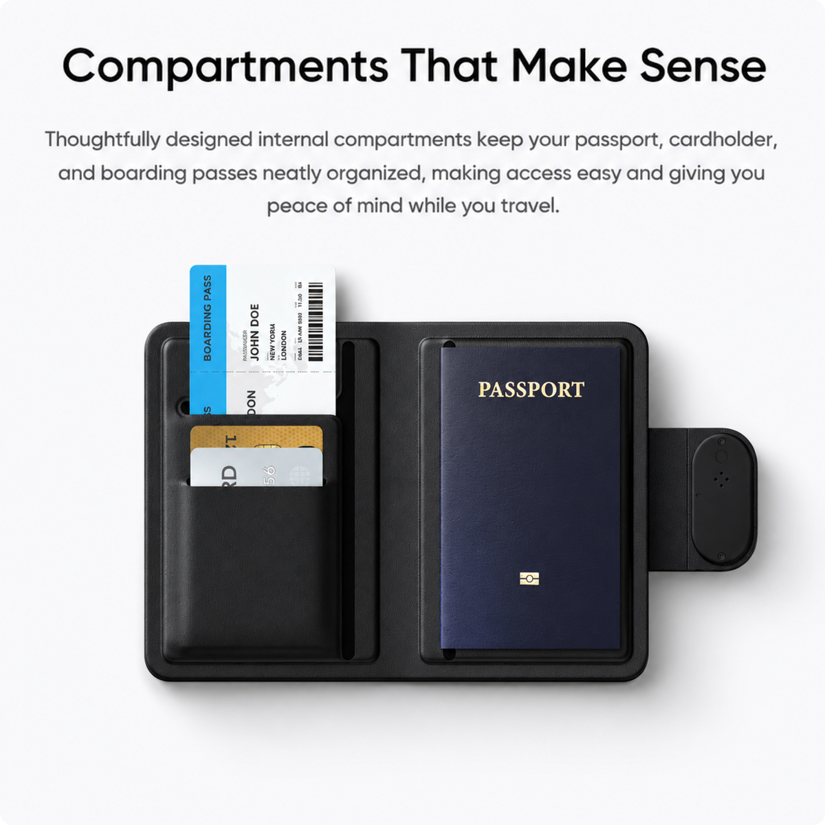 Mcdodo Napa Pro Find My Passport Holder