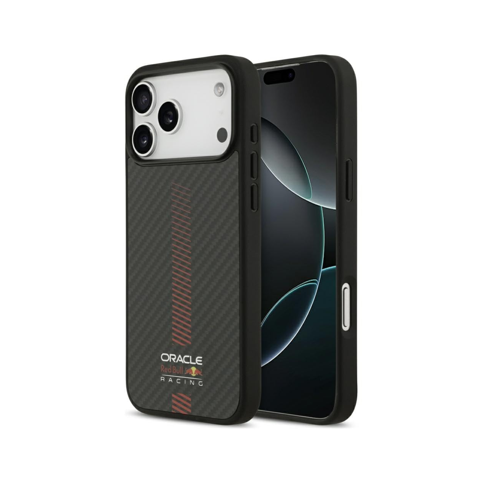 CG MOBILE BMW [Official Licensed] Protective Case Designed for iPhone 17 Pro Max | Magnetic Compatible | Kevlar Case -Black