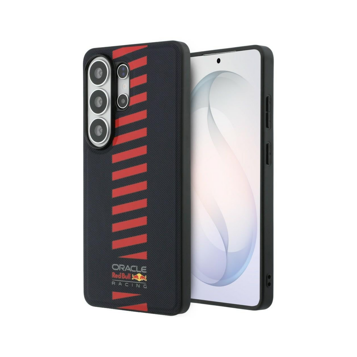 CG MOBILE REDBULL Racing [Official Licensed], Protective Case Designed for Galaxy S26 Ultra (2026) | Magnetic Charging Compatible| Meshed PU Leather Case with Powerbar - Navy