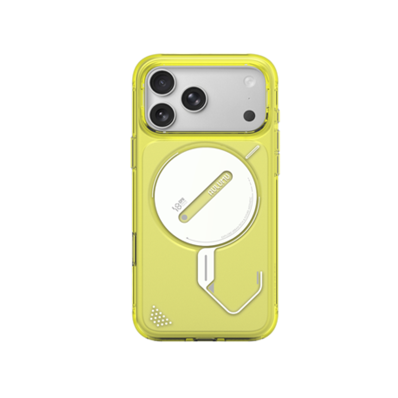 Aulumu A18 Transparent Luminous Case for iPhone 18 Pro