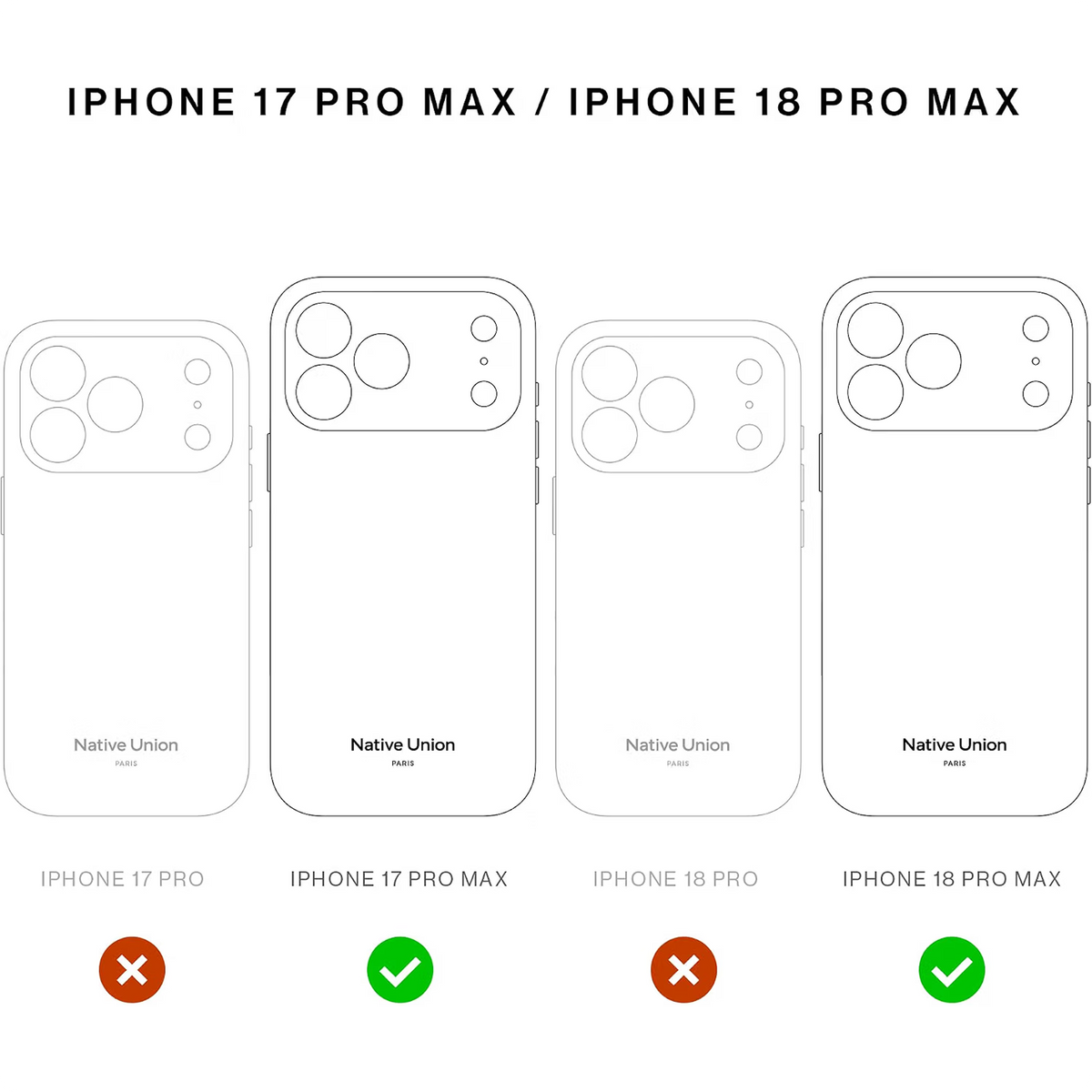 Native Union Active Case for iPhone 18 Pro Max