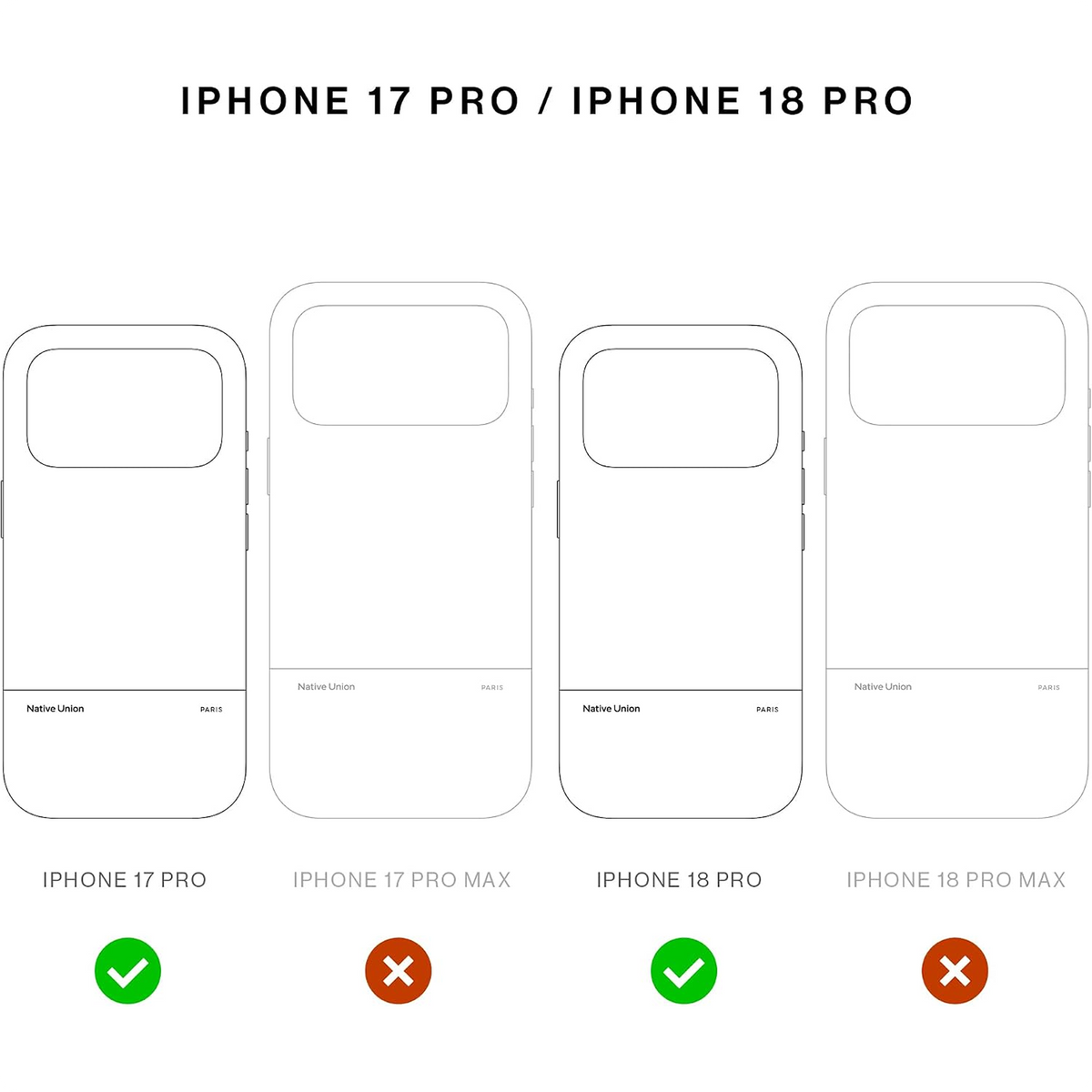 Native Union (Re) Classic Case for iPhone 18 Pro