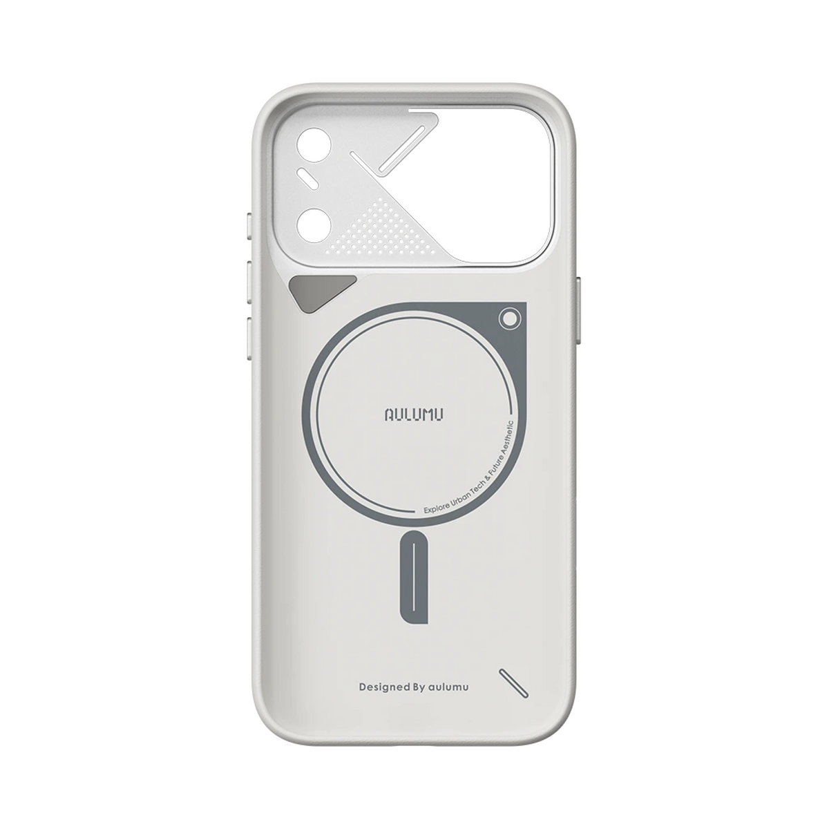 Aulumu A18 Particle Vegan Leather Case for iPhone 18 Pro