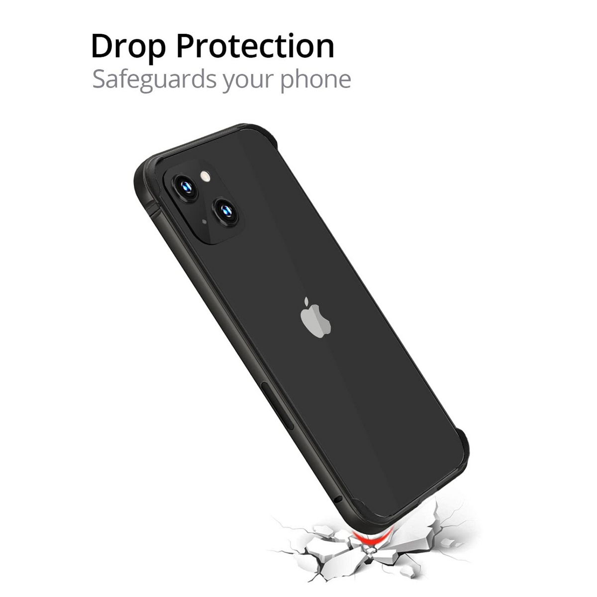 RAEGR Phone Case | Anodized Aluminum Bumper | Supports Magnetic Wireless Charging | Edge Armor Protective Minimal Case Compatible with iPhone 13 Mini / 12 Mini (5.4-Inch) 2021