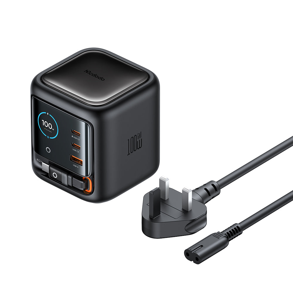 Mcdodo 100W Power Station with Built-in Retractable Cable