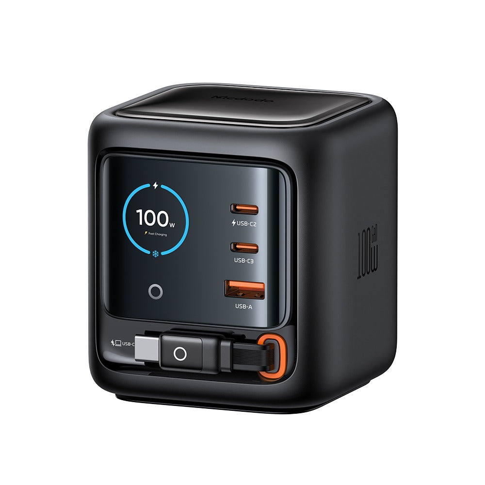 Mcdodo 100W Power Station with Built-in Retractable Cable