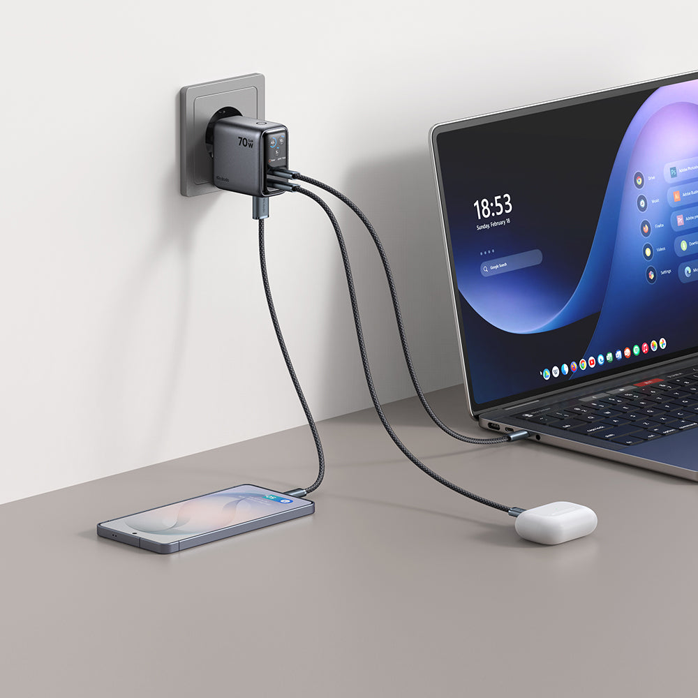 Mcdodo 70W Smart Charger with Color Display