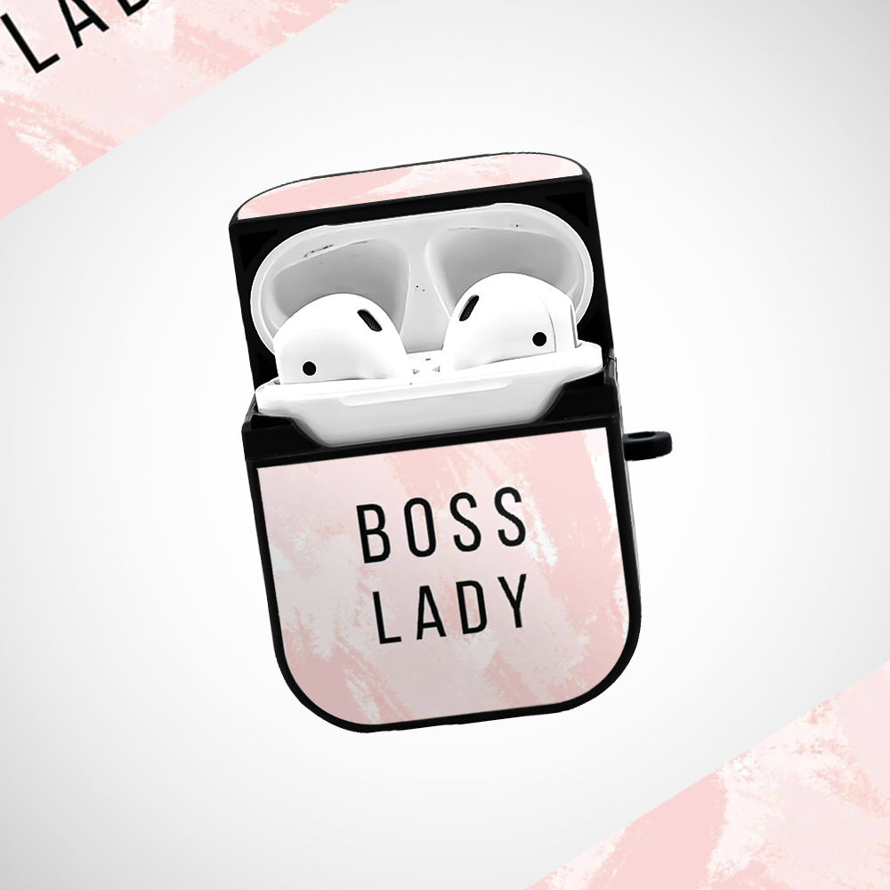 Boss Lady Glass Airpods 2nd Gen Case Covers