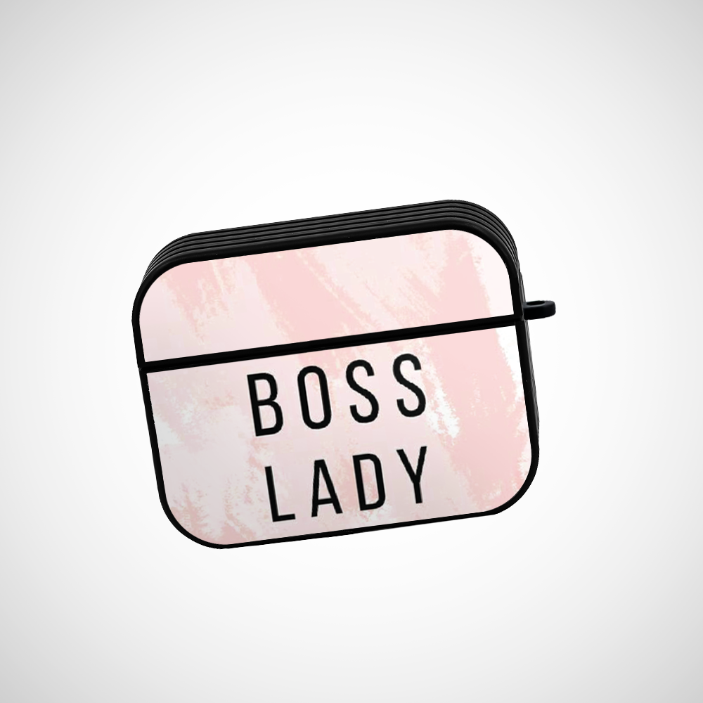 Boss Lady Glass Airpods Pro Case Covers