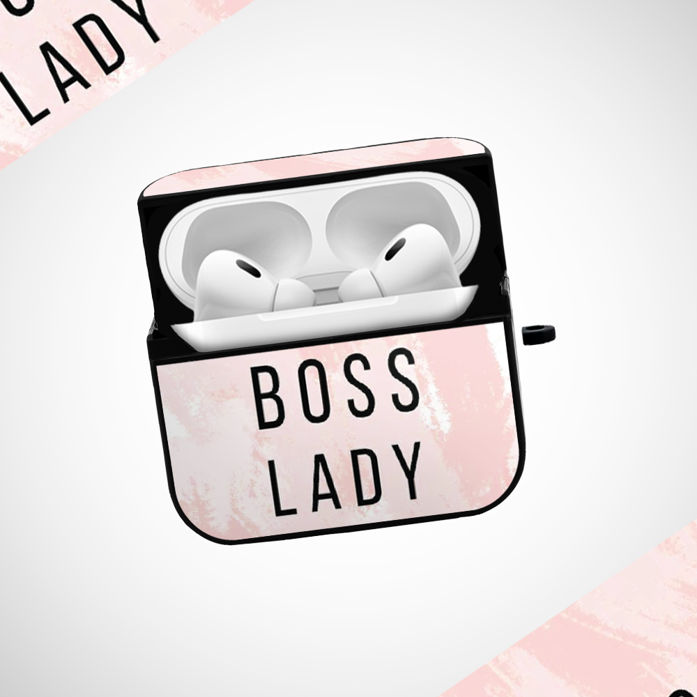 Boss Lady Glass Airpods 3rd Gen Case Covers