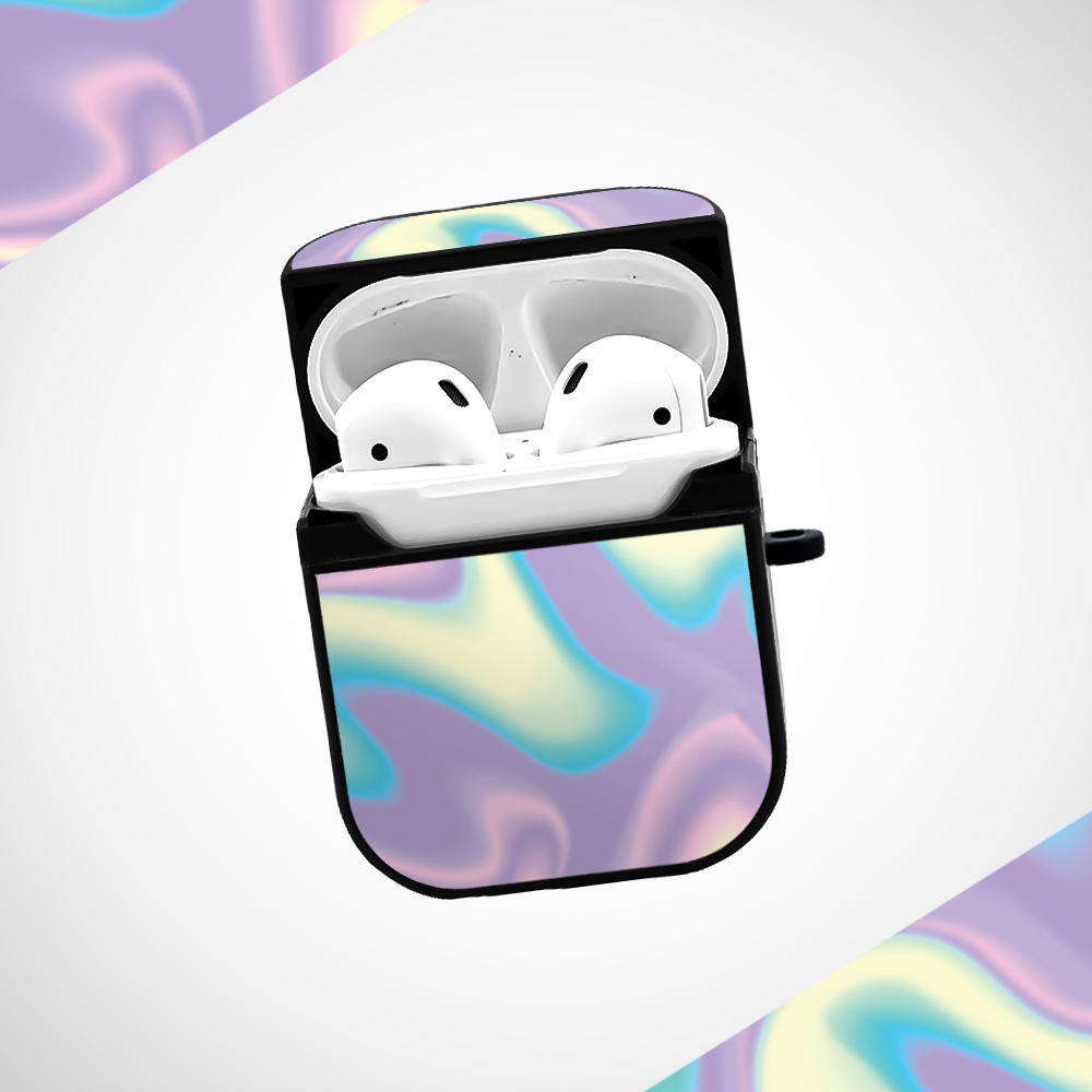 Wellness gradient Glass Airpods 1st Gen Case Covers