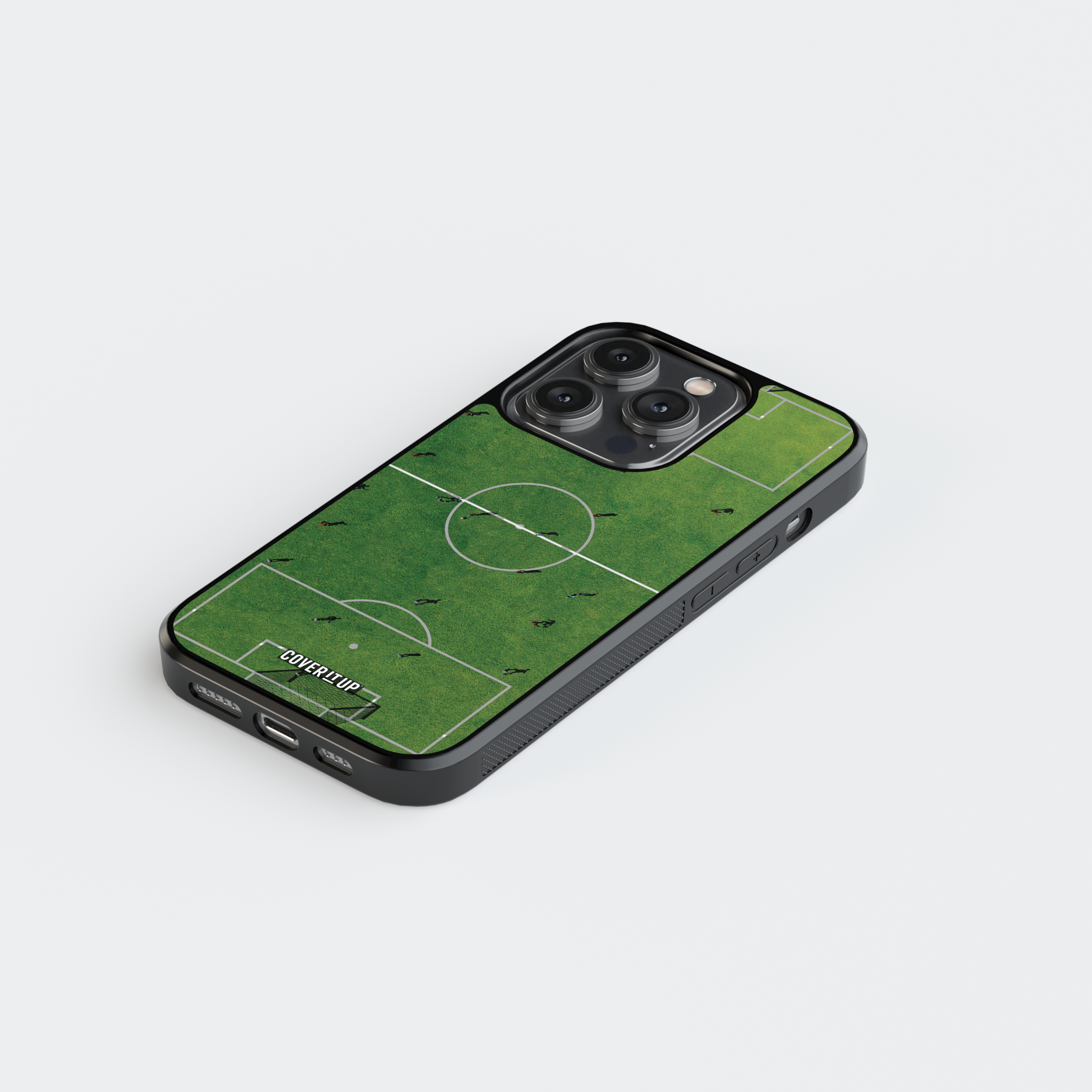 Football Pitch Glass Case