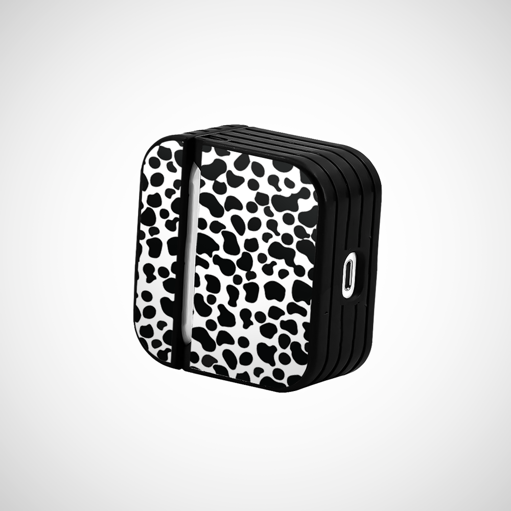 Moo Print Glass Airpods 3rd Gen Case Covers