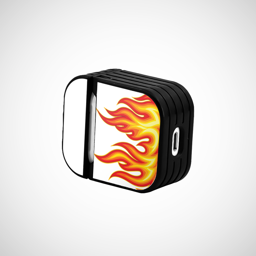 Flames Glass  Airpods 2nd Gen Case Covers