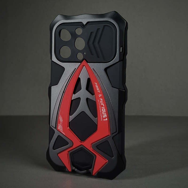 Aventador Metal Silicone Hybrid Case