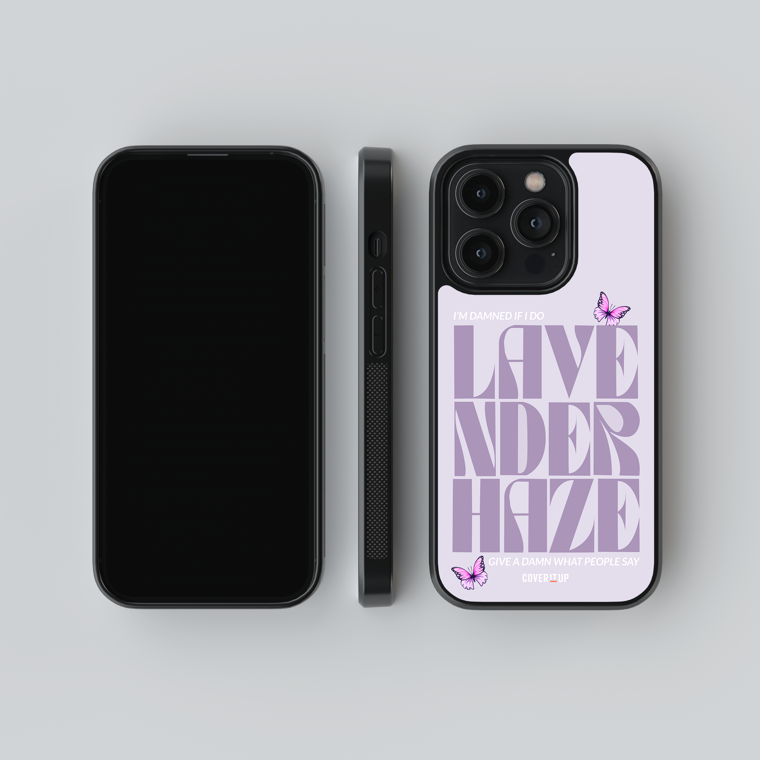 Lavender Haze Glass Case