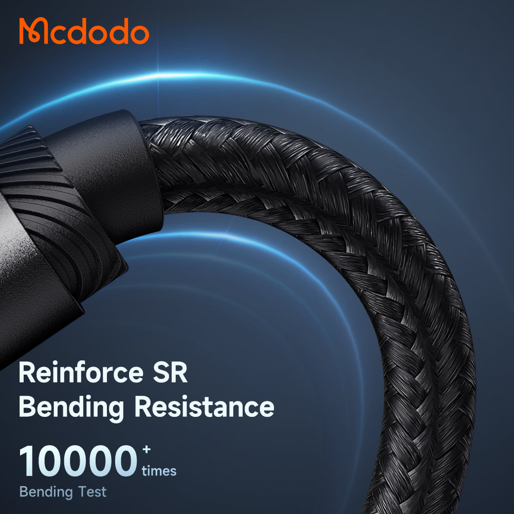 Mcdodo 120W USB-A to Type-C Data Cable with LED 1.5m