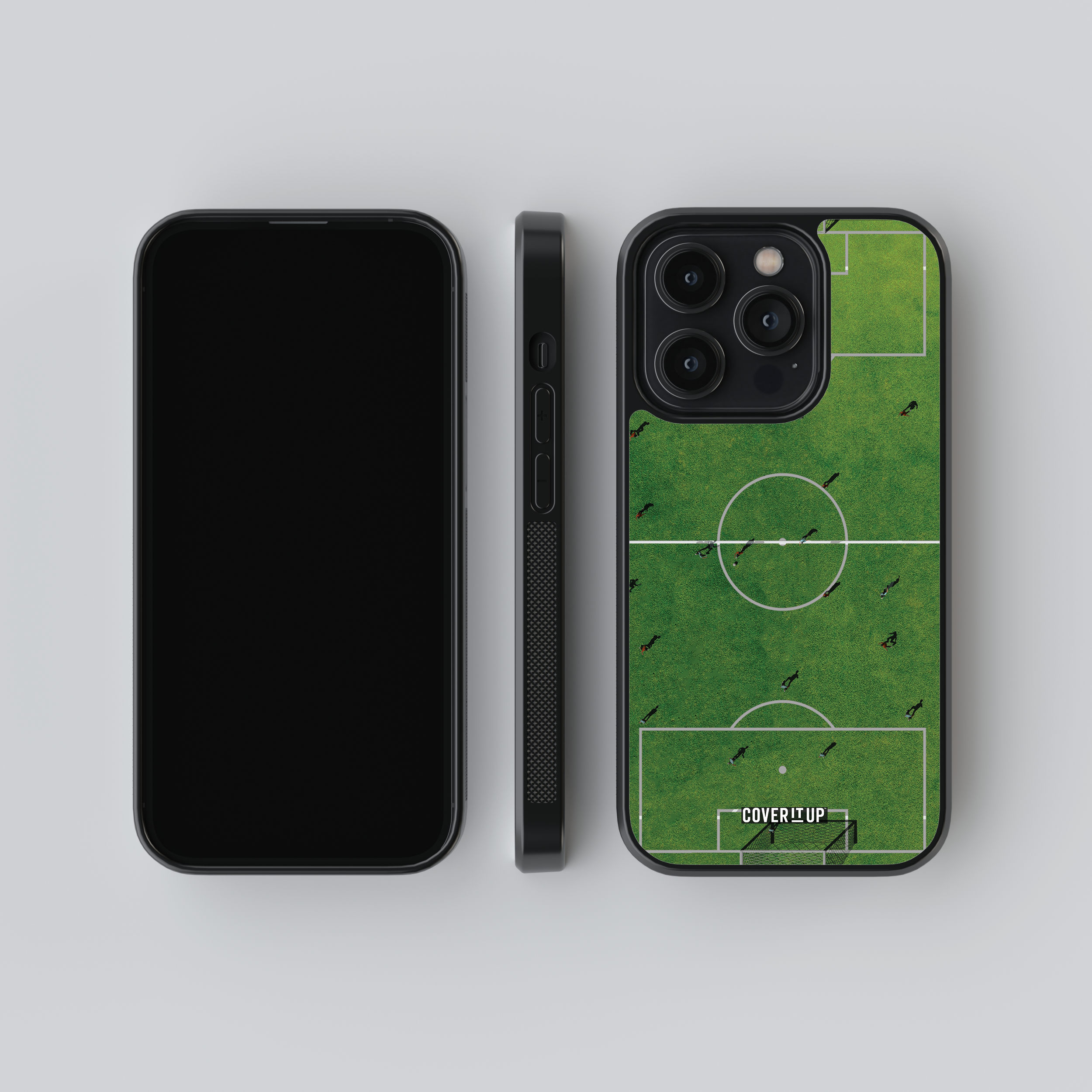 Football Pitch Glass Case