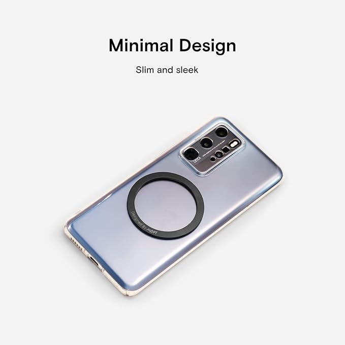 MOFT Slim Magnetic Ring with Strong Magnets Turn Non-magsafe Cases Into magsafe ,Universal Compatible with All Smartphones