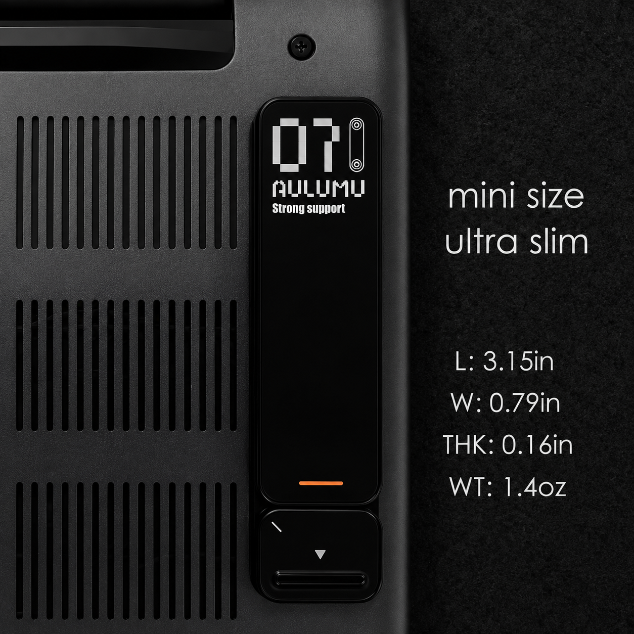 Aulumu G07 POP-UP Laptop Kickstand Black