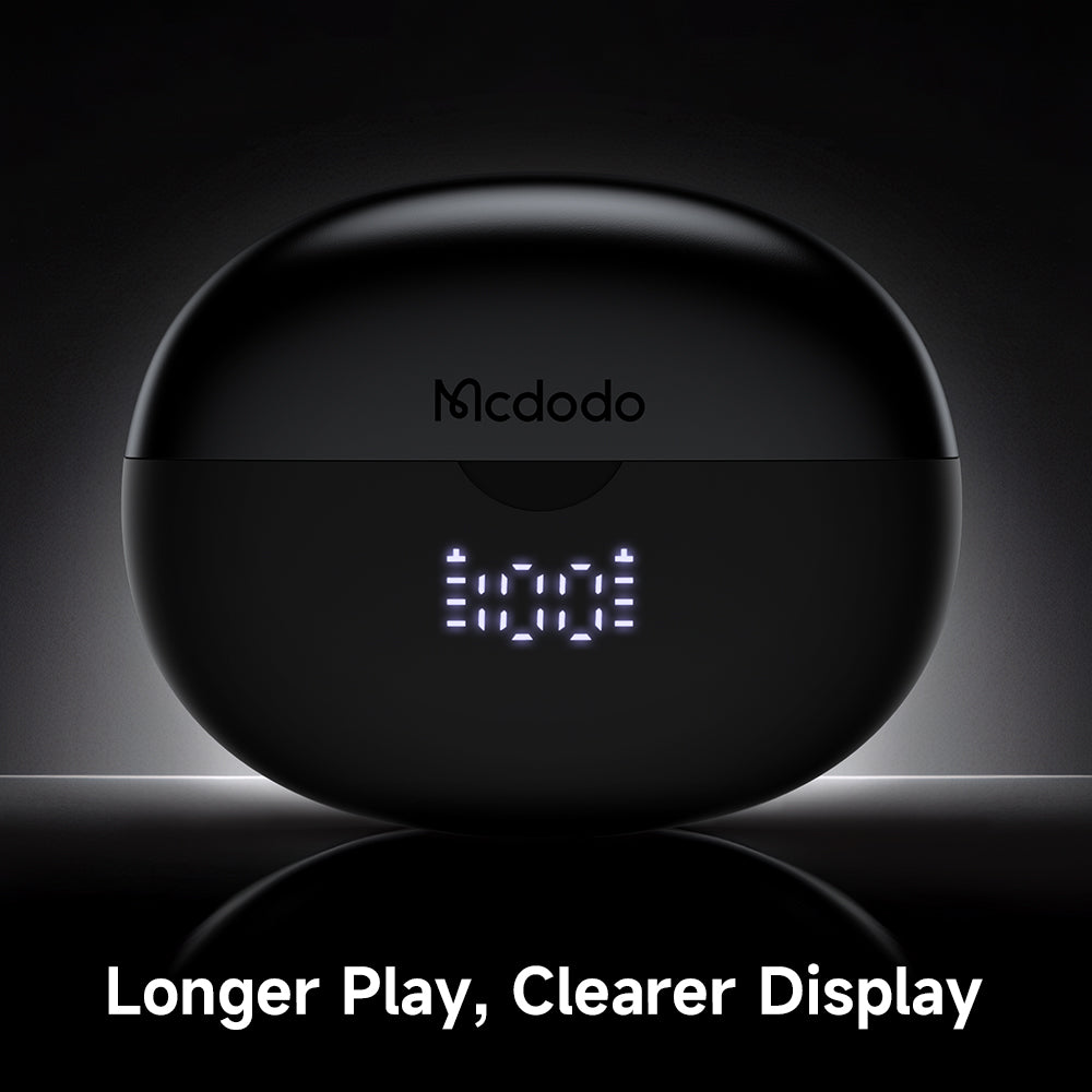 Mcdodo Air O3 series Clip-on ear TWS Earbuds with digital display