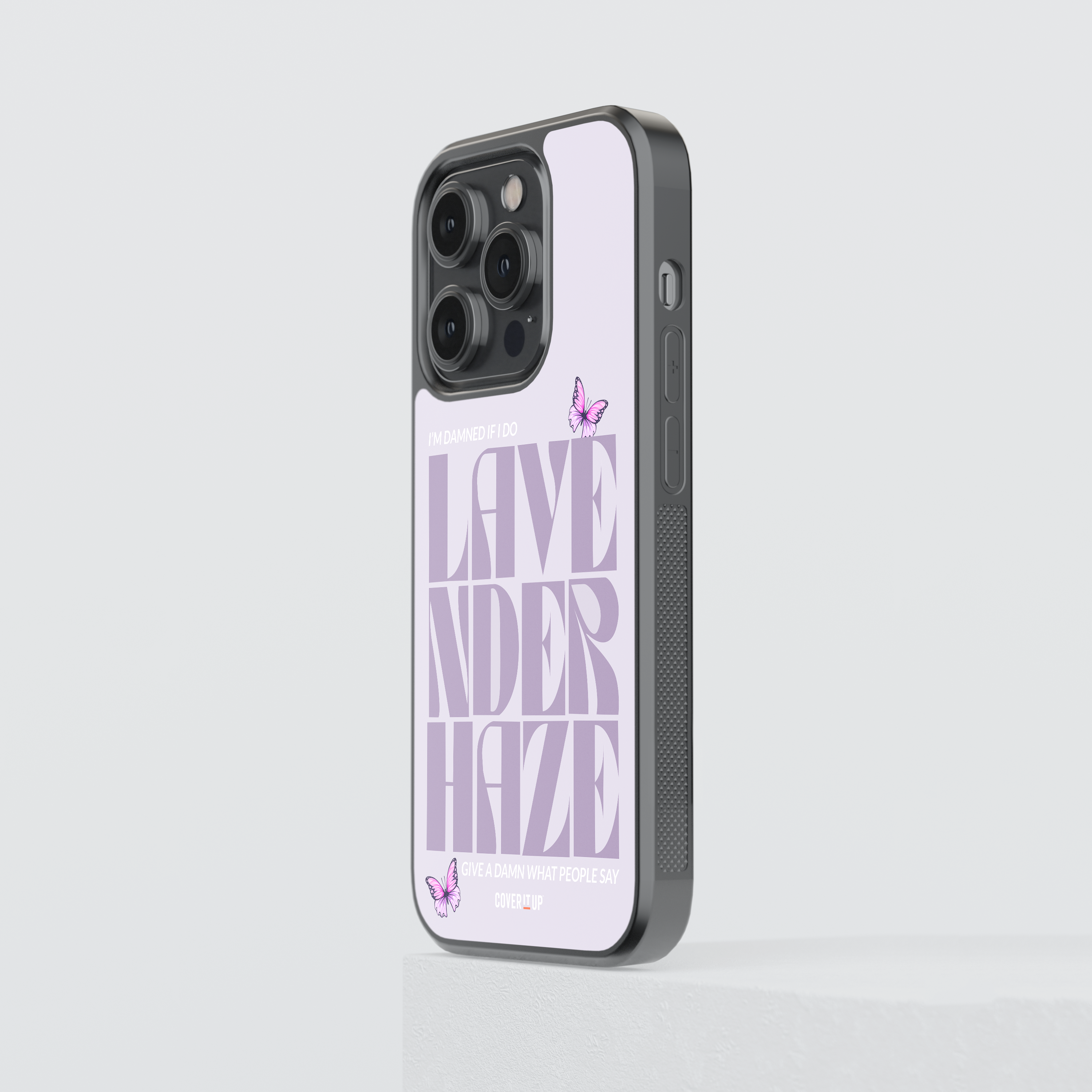 Lavender Haze Glass Case