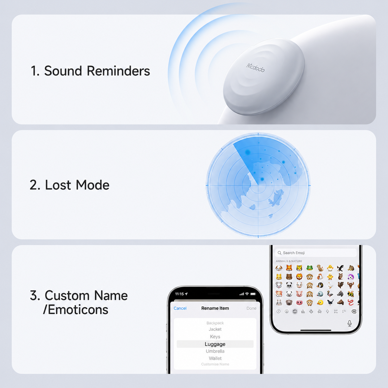 Mcdodo SmartTag Locator (MFI Certificated)