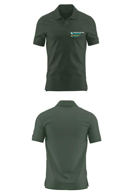 Customise Pure Cotton Collared Polo T-shirt (Customized)