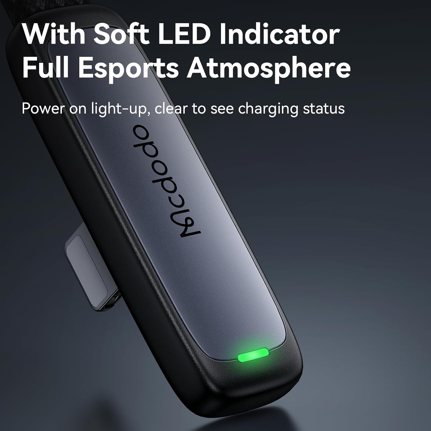 Mcdodo 1.8 Meter USB C to Lightning Cable 90 Degree Right Angle USB-C to Lightning Charging Cable with LED Indicator Light Compatible with iPhone 14 13 12 11/Pro/ProMax/Plus, iPad, AirPods, iTouch