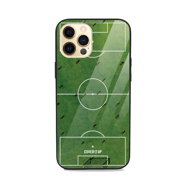 Football Pitch Glass Case