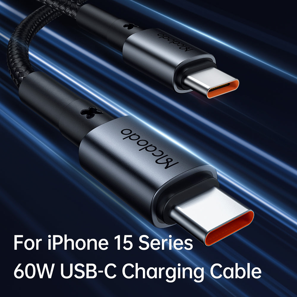 Mcdodo 30W 1C PD Fast Car Charger+ USB-C to USB-C Cable 1.2m