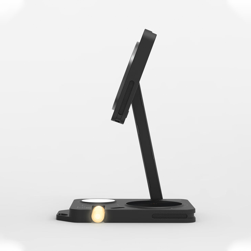 Aulumu M01 4-in-1 Folding Wireless Charging Station & Pad | Magnetic