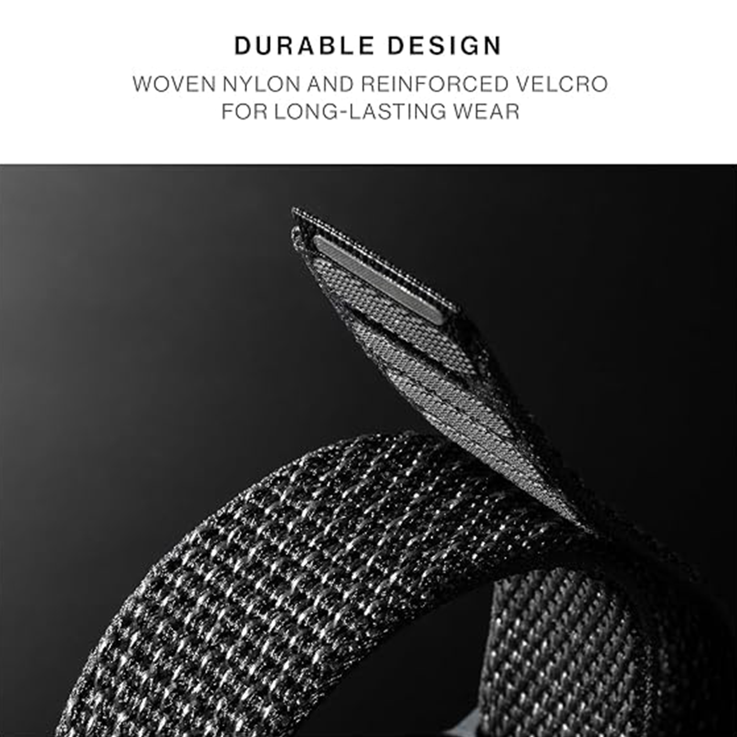 Native Union Active Sport Loop – Secure Hook & Loop Fastener – Breathable Nylon Weave Strap Ultra-Lightweight & Moisture-Wicking Band for Apple Watch 1-11, SE 1–3, Ultra 1–3