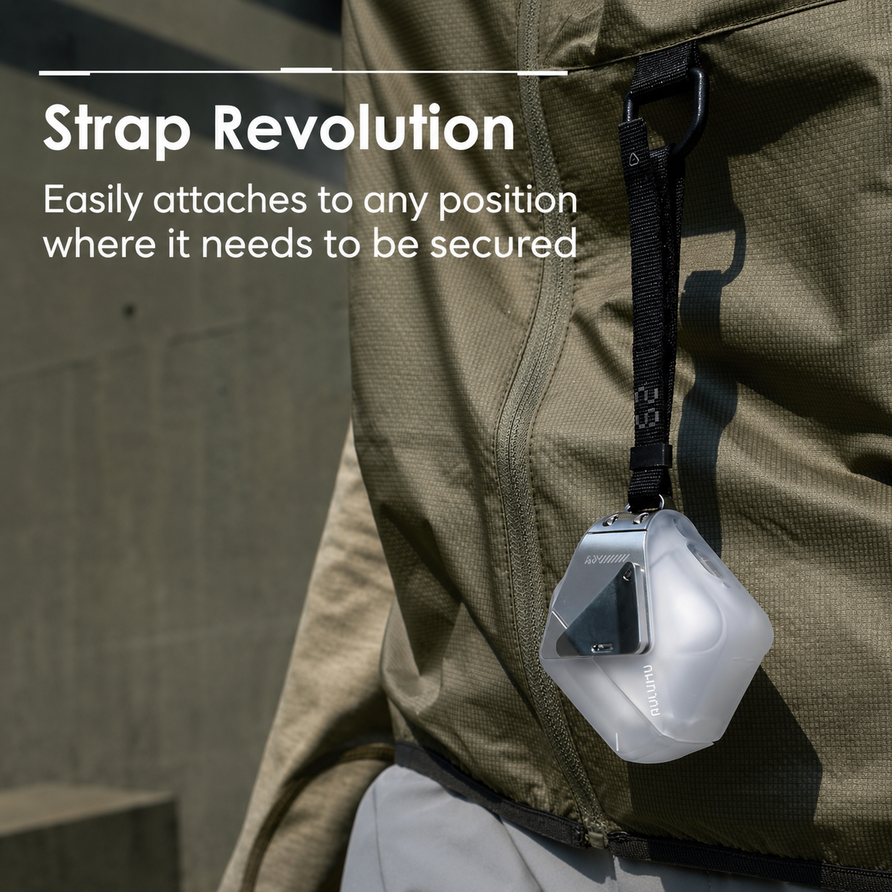 Aulumu A29 Geometric Case for AirPods 4 | Lock & Lanyard