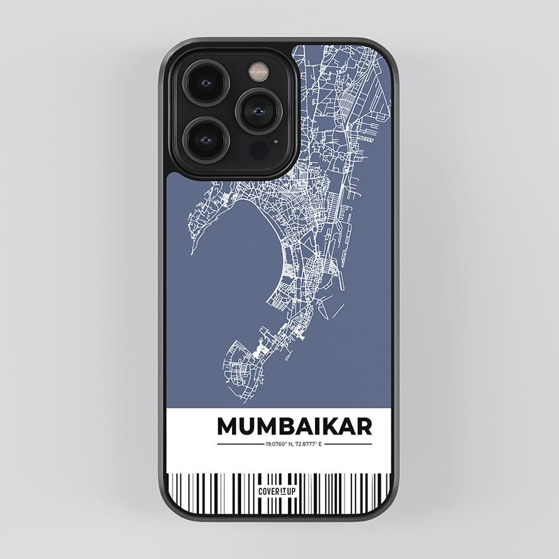 Custom Mumbai My City Glass case