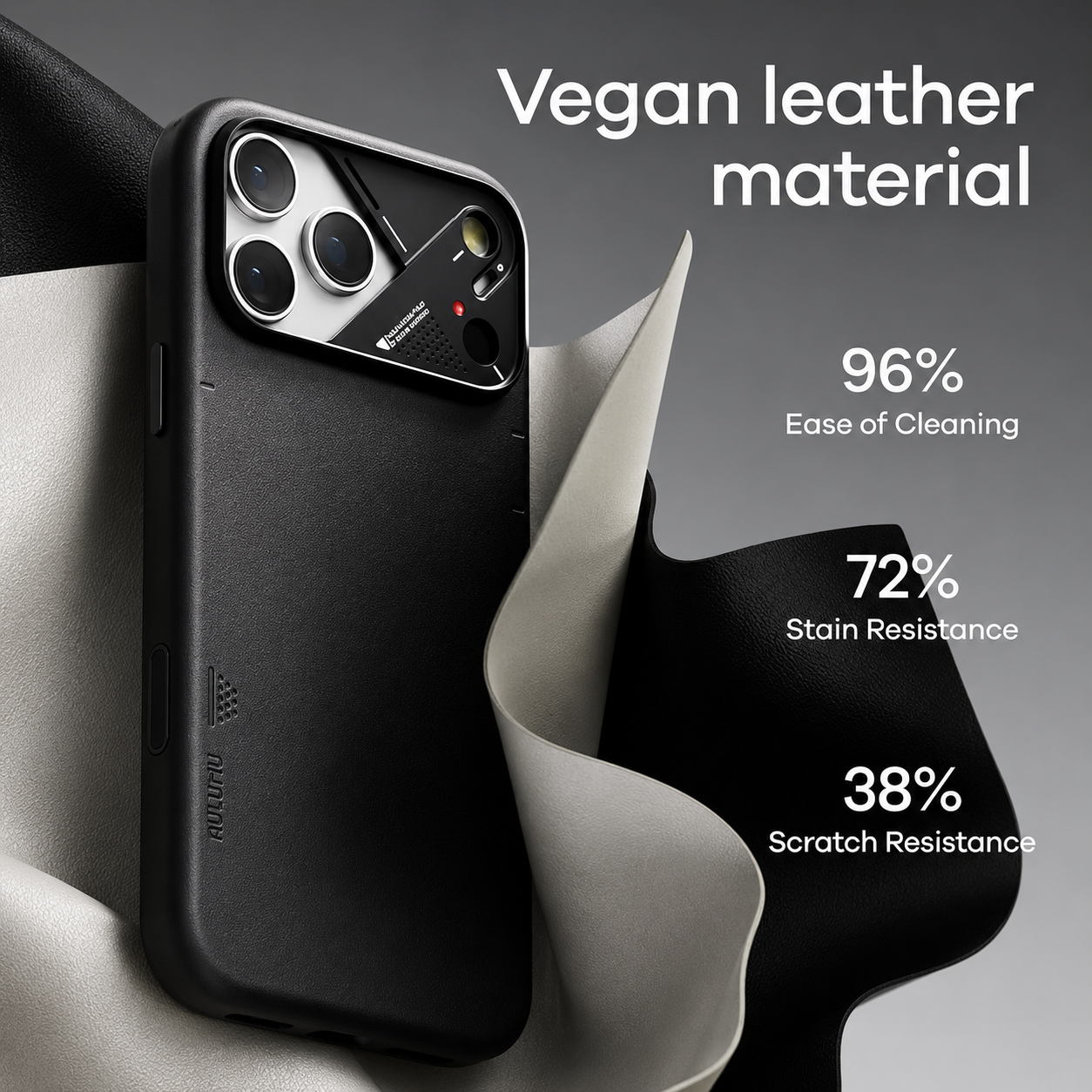Aulumu A17 Vegan Leather Case for iPhone 17 Pro | MagSafe