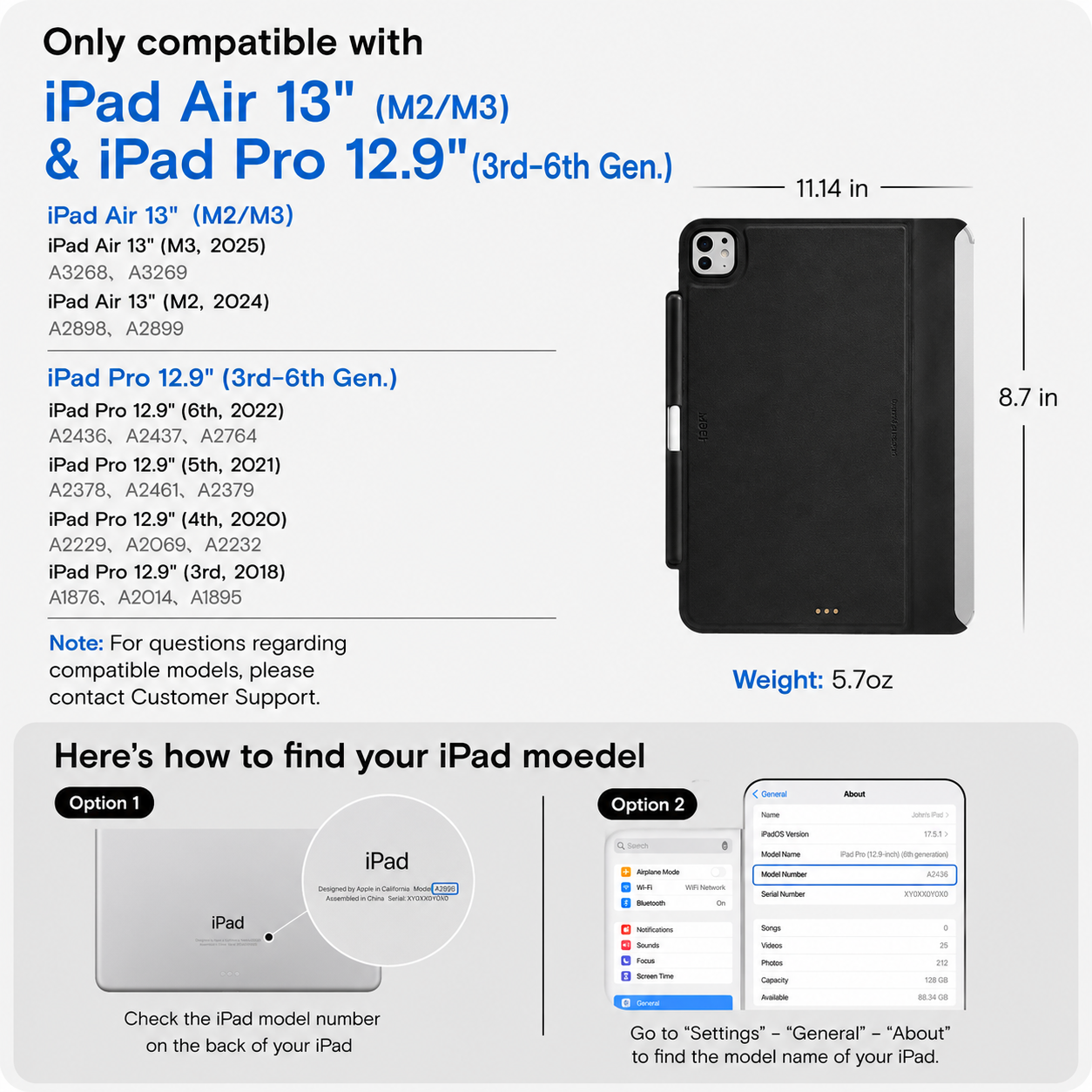 #model_iPad Air 13 (M2/M3) & iPad Pro 12.9 (3rd-6th Gen.)