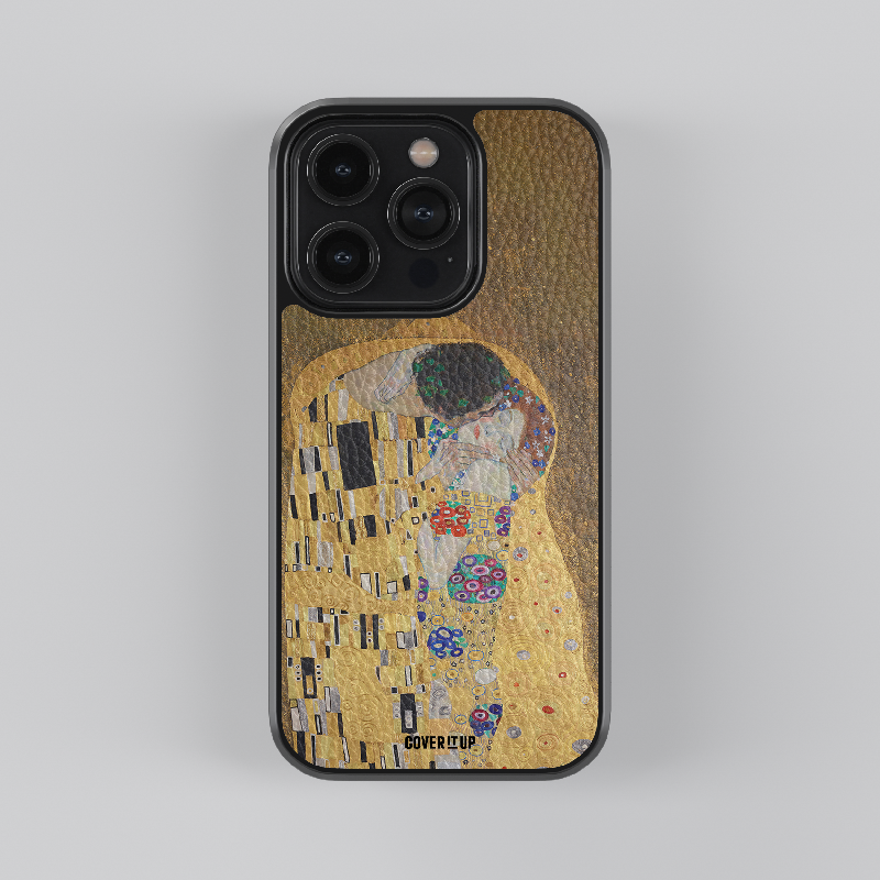 The Kiss, Gustav Klimt, 1909 Leather Case