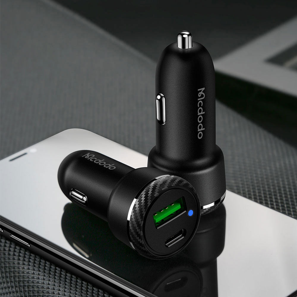 Mcdodo 38W 1C+1A  PD Fast  Car Charger