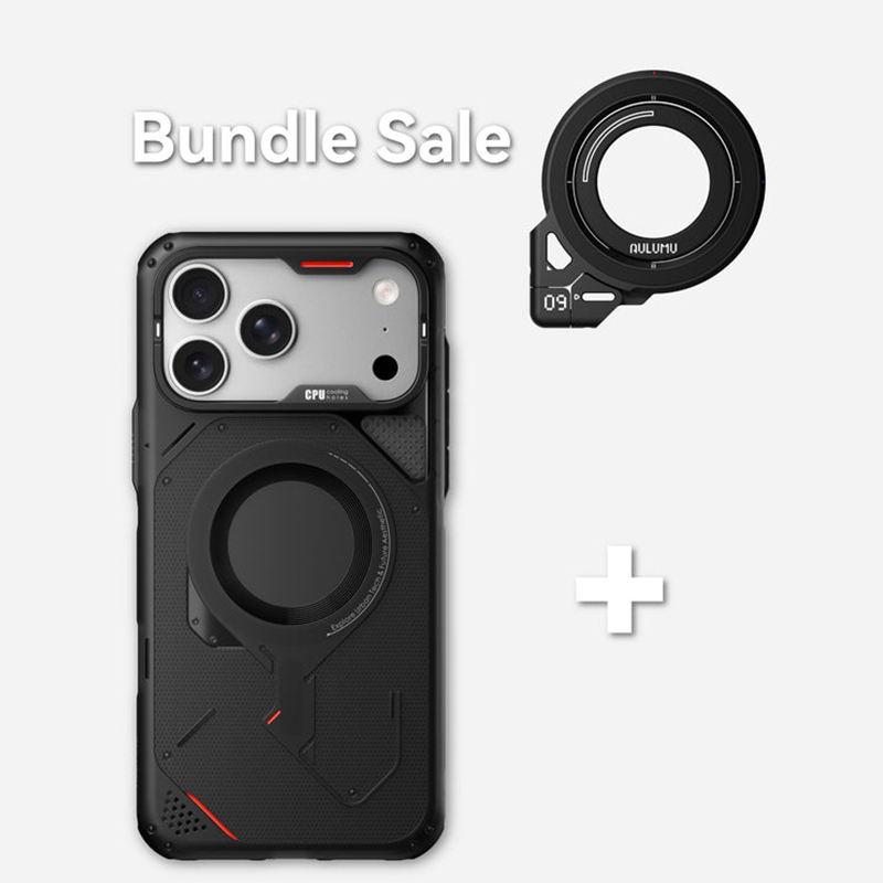 Aulumu A17 iPhone 17 Series Rugged Outdoor Case & G09 Infinite 360° Magnetic Stand