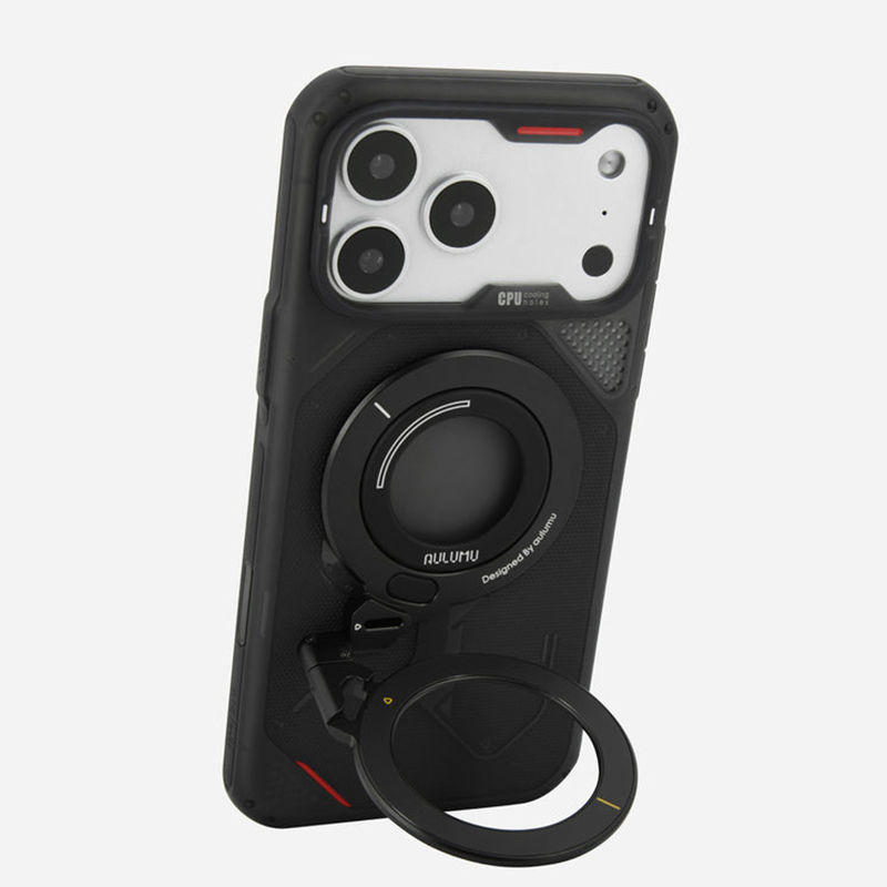 Aulumu A17 iPhone 17 Series Rugged Outdoor Case & G09 Infinite 360° Magnetic Stand