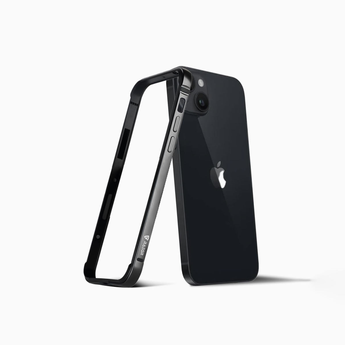 RAEGR Case | Anodized Aluminum Bumper | Magnetic Compatible | Edge Armor Protective Minimal Case Designed for iPhone 15 (6.1-Inch) 2023