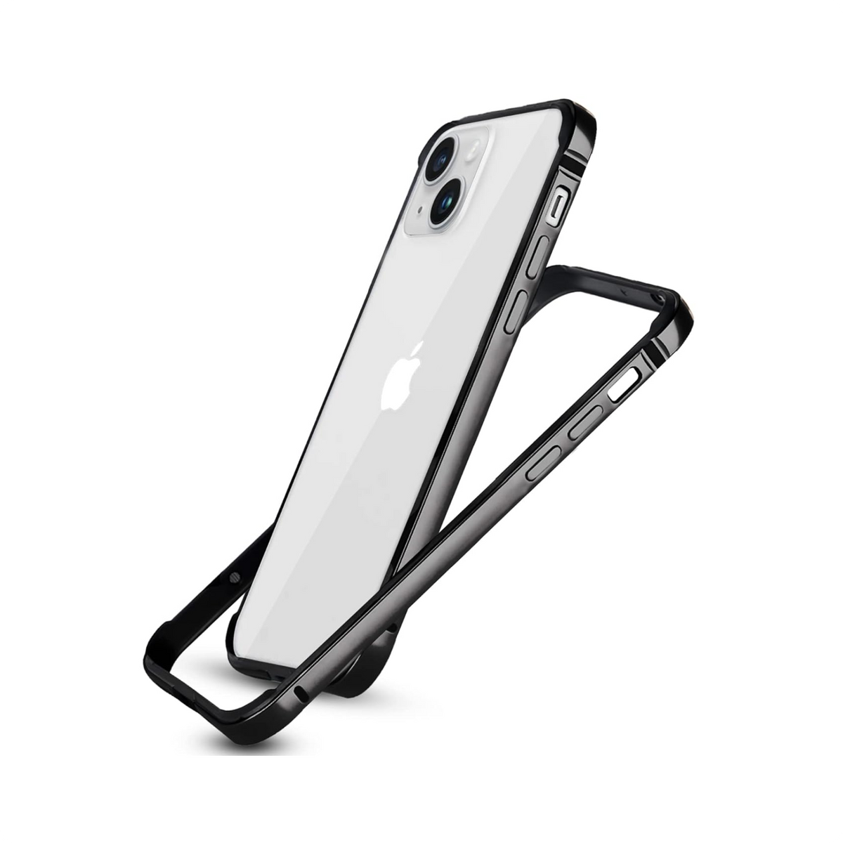RAEGR Phone Case | Anodized Aluminum Bumper | Magnetic Compatible | Edge Armor Protective Minimal Case Compatible with iPhone 14 Plus / 13 Pro Max (6.7-Inch) 2022