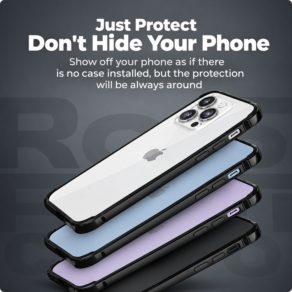 RAEGR Phone Case| Anodized Aluminum Bumper | Supports Magnetic Wireless Charging | Edge Armor Protective Minimal Case Compatible with iPhone 14 Pro Max (6.7-Inch) (2022)