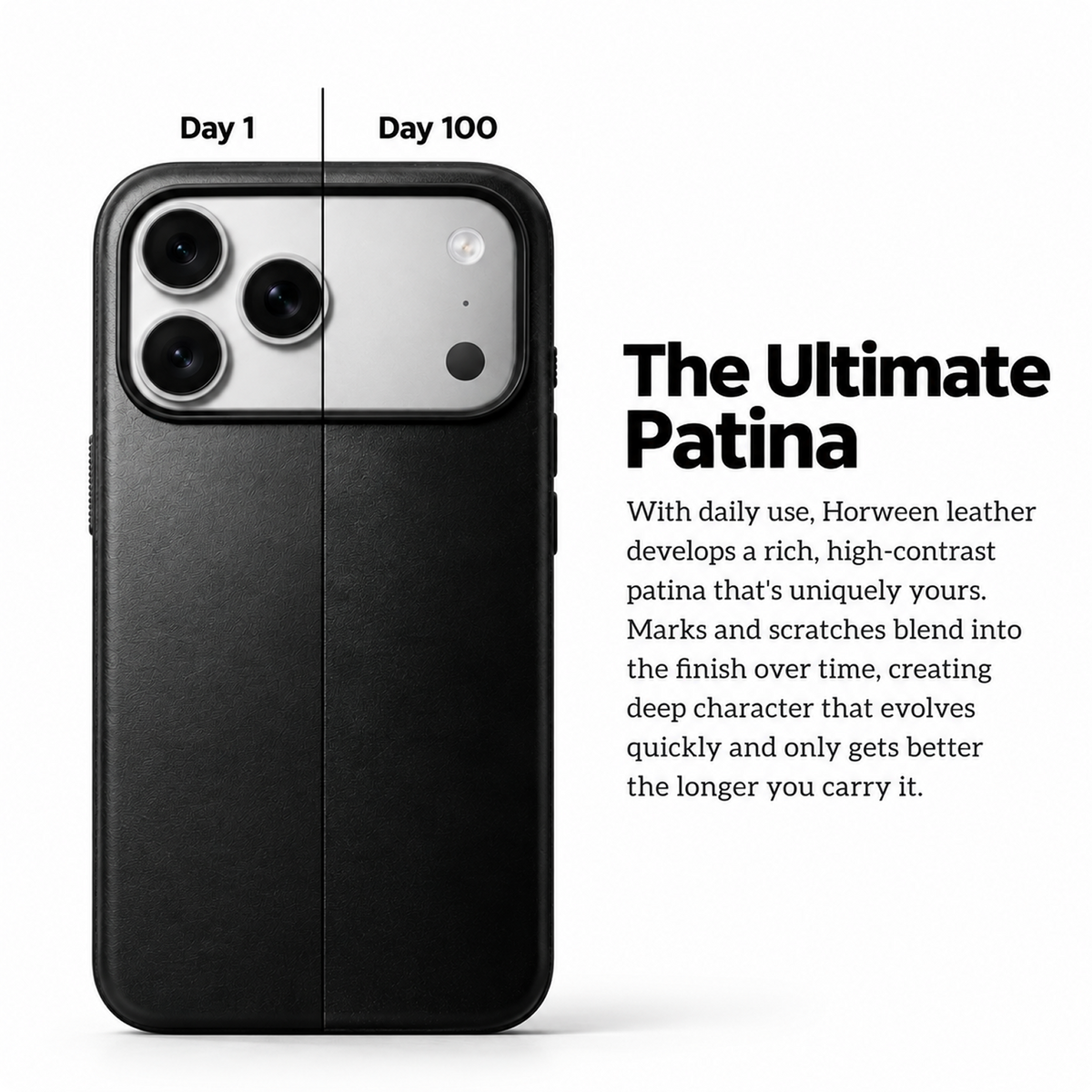 NOMAD Traditional Horween Leather Case for iPhone 18 Pro