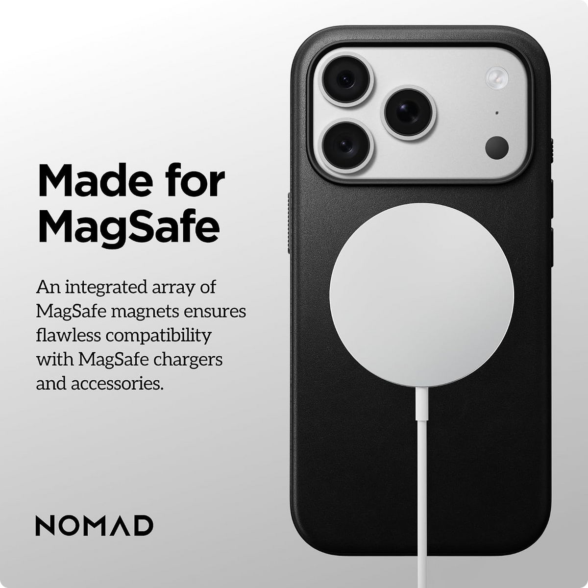 NOMAD Modern Leather iPhone 18 Pro Max Case Magsafe Camino Leather