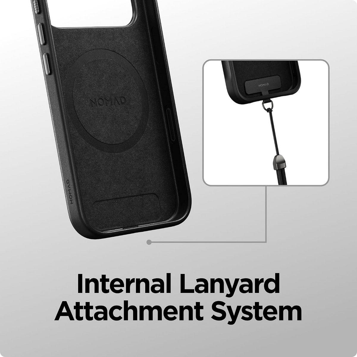 NOMAD Traditional Leather Case Compatible with iPhone 18 Pro Case Camino Leather