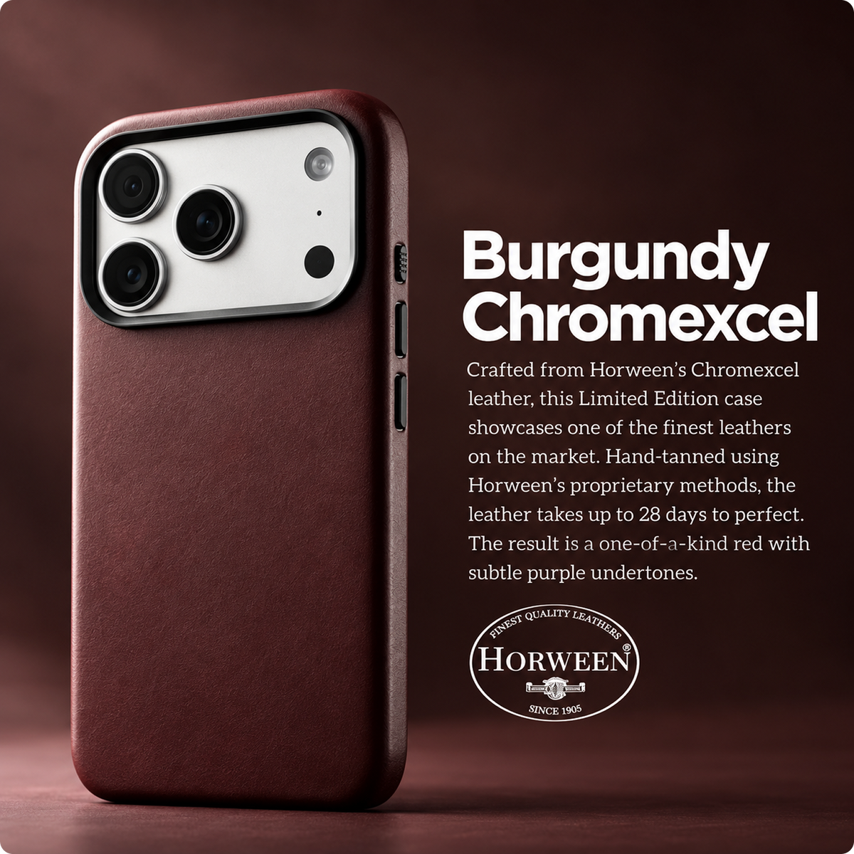 NOMAD Traditional Horween Leather Case for iPhone 18 Pro