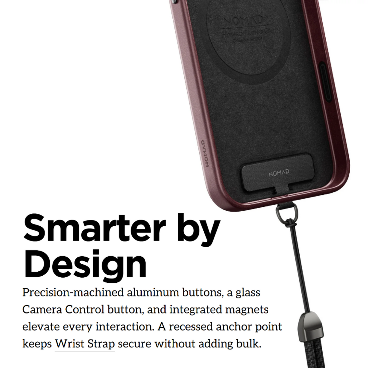 NOMAD Traditional Horween Leather Case for iPhone 18 Pro