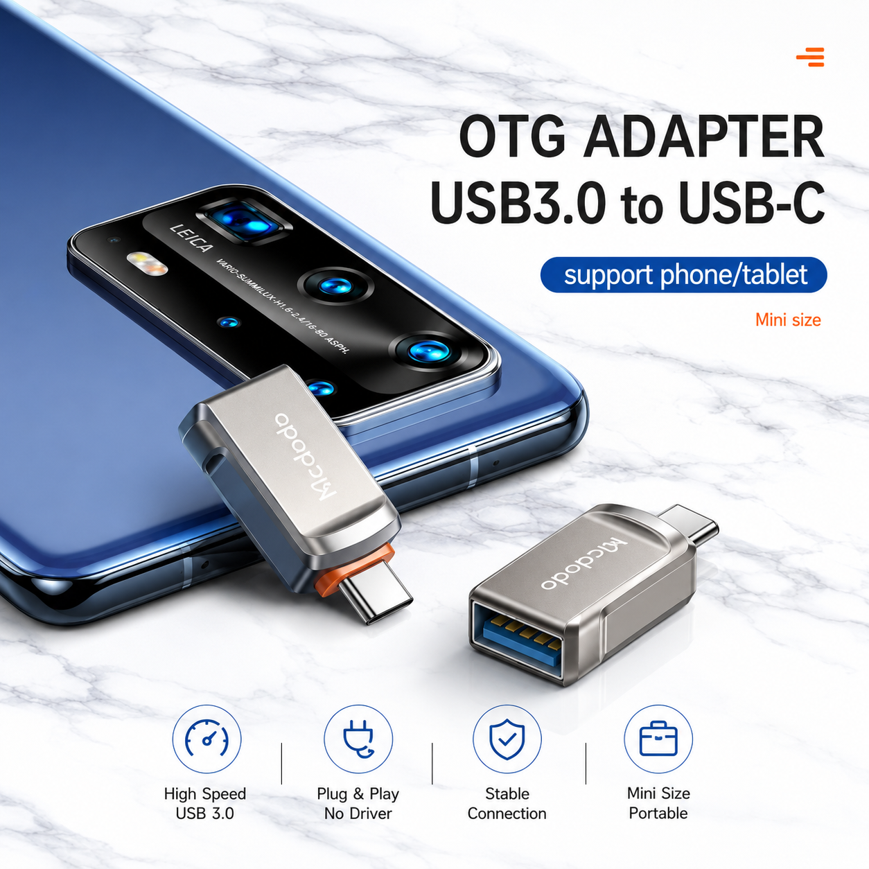 Mcdodo OTG USB-A 3.0 to Type-c Connector